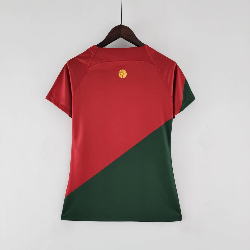 Camisa Portugal Titular 22/23 - Versão Feminina